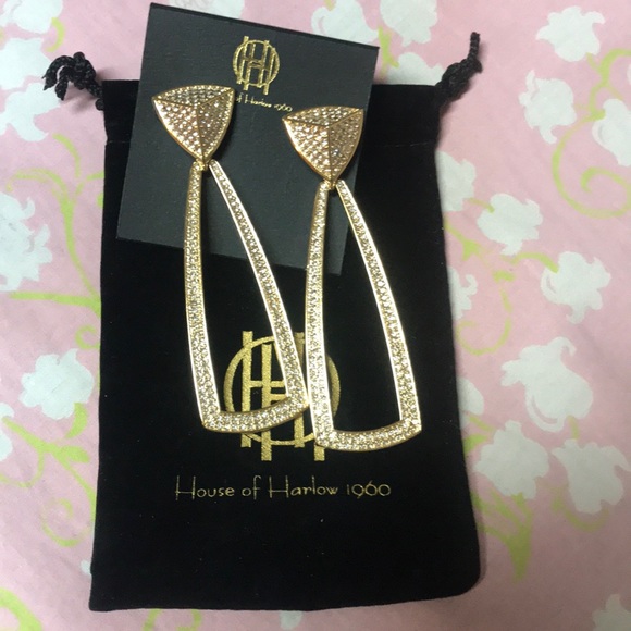 House of Harlow x Rachel Zoe Earrings - Picture 1 of 2